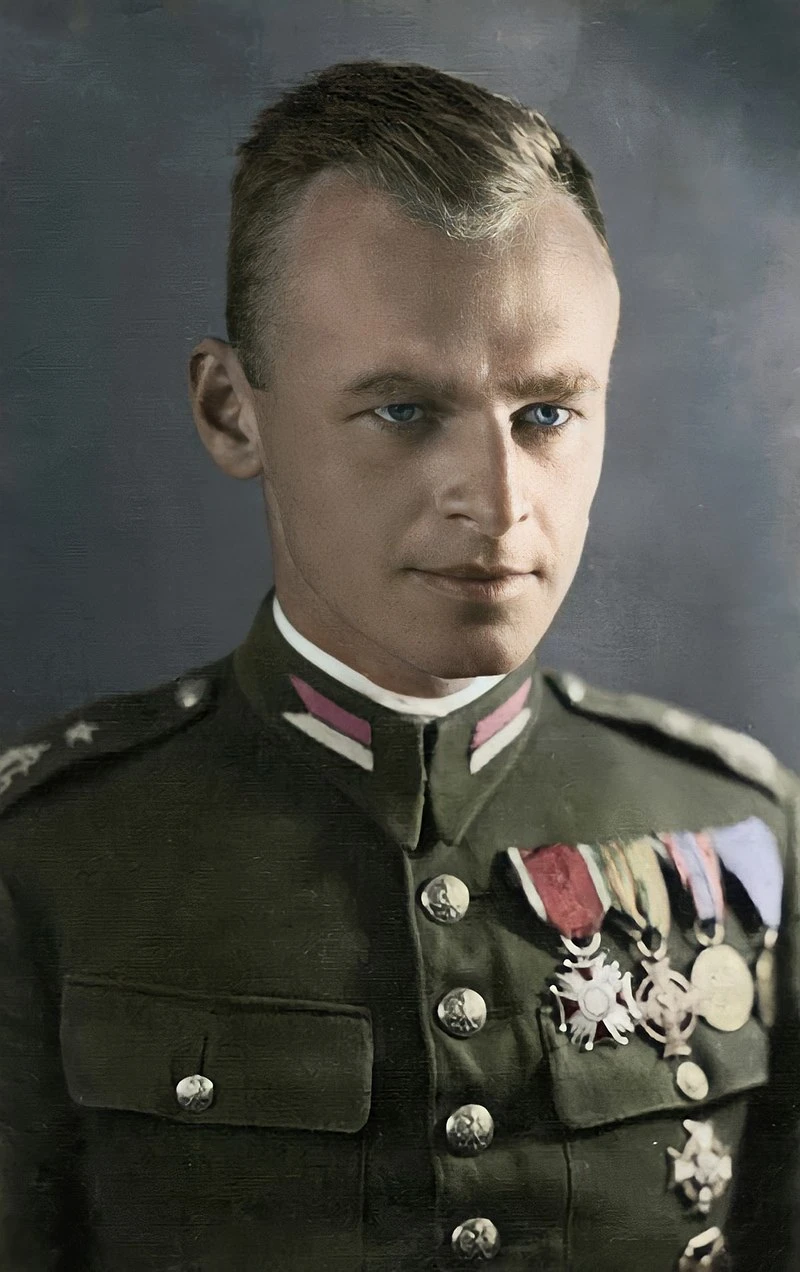 Portret Witolda Pileckiego