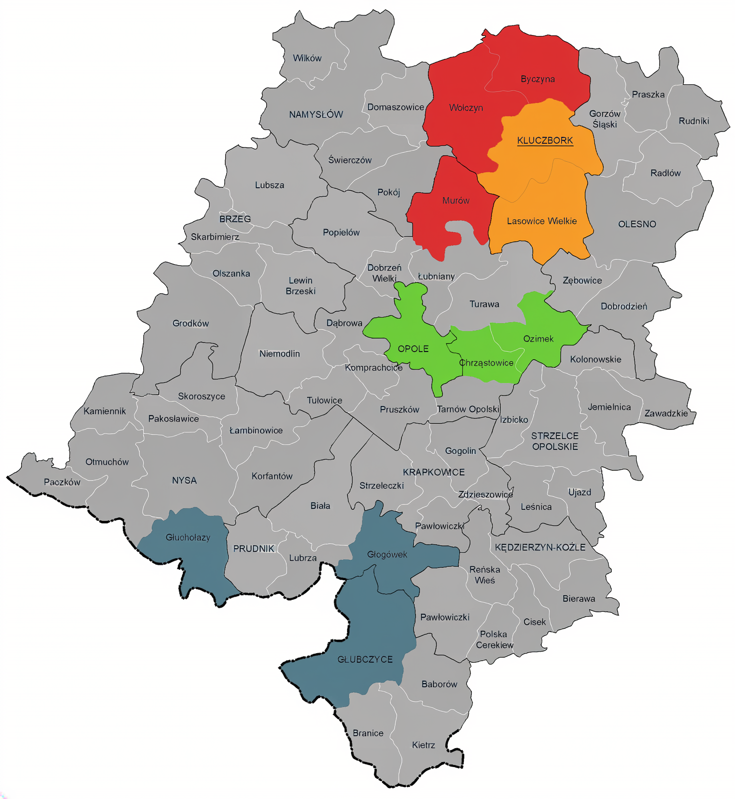Mapa chorągwi
